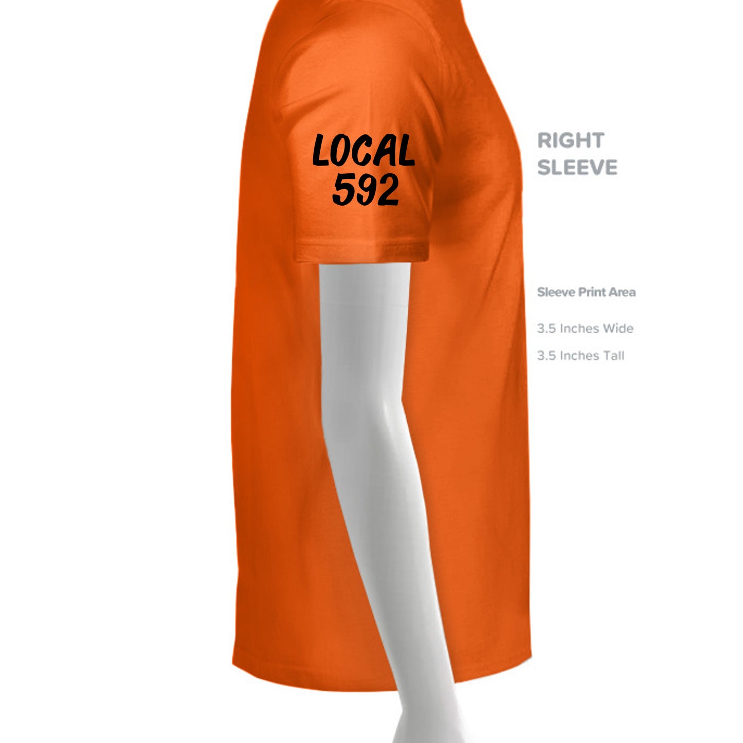 SAFETY ORANGE - C5100 - SLEEVE_RIGHT