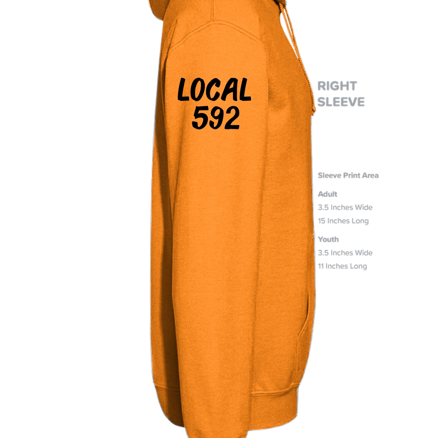 SAFETY ORANGE - P170 - SLEEVE_RIGHT